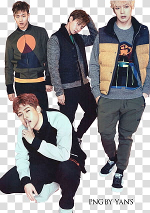 MONSTA X SHOOT SHOWNU I M MINHYUK JOOHEON transparent background PNG clipart thumbnail