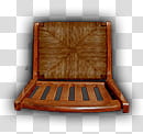 RedThorn Tavern Furnishings Art, brown wooden Windsor armless chair transparent background PNG clipart