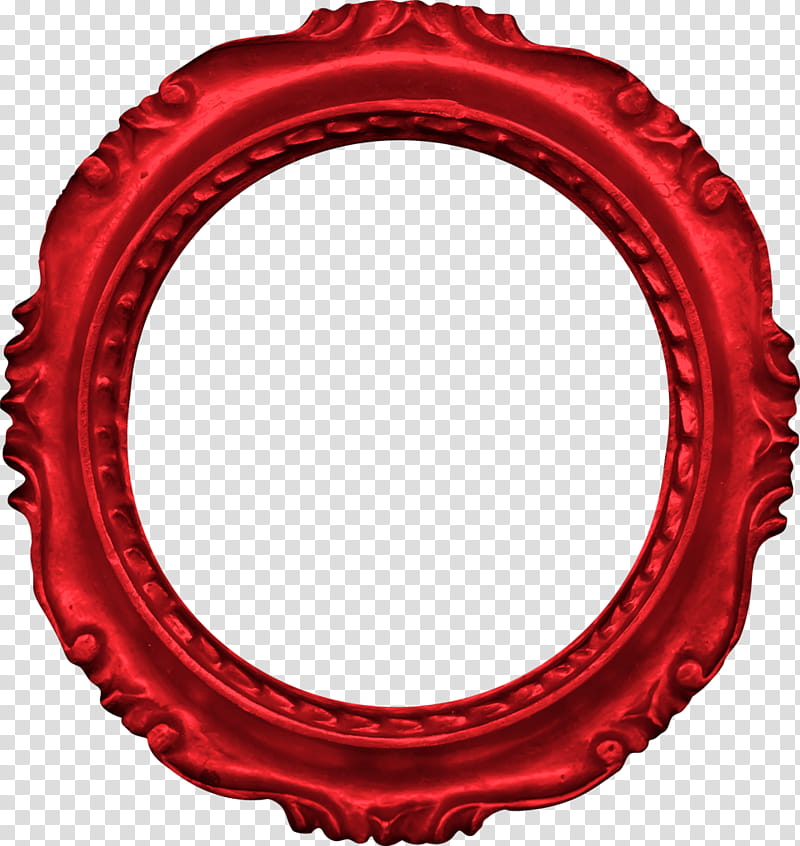 round red rame transparent background PNG clipart