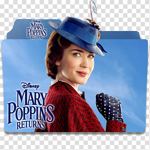 Mary Poppins Returns  Movie Folder Icon ,  () transparent background PNG clipart