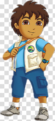 Dora The Explorer, Diego explorer illustration transparent background PNG clipart