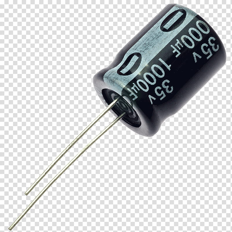 Capacitor Circuit Component, Electrolytic Capacitor, Microfarad, Applications Of Capacitors, Electronic Circuit, Resistor, Electronic Component, Electrolyte transparent background PNG clipart