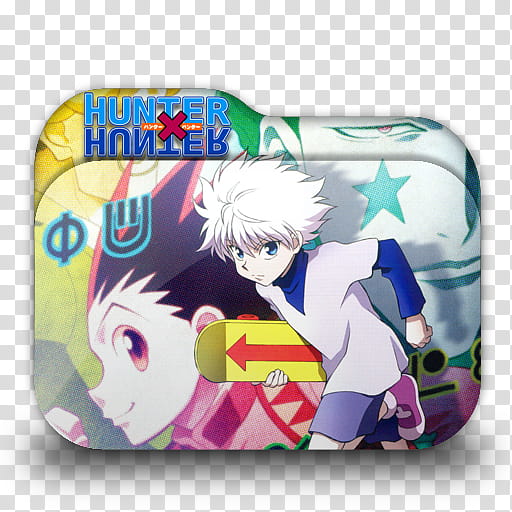 Top Anime Folder Icon, Hunter x Hunter Kilua folder transparent background PNG clipart