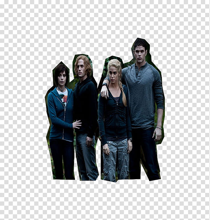 chicos twilight, four person standing transparent background PNG clipart