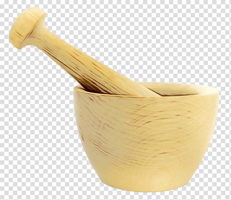 Wooden Spoon, Mortar And Pestle, Tableware, Kitchen Utensil, Tool, Beige transparent background PNG clipart