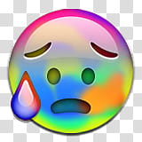 Emojis Editados, multicolored emoticon transparent background PNG clipart