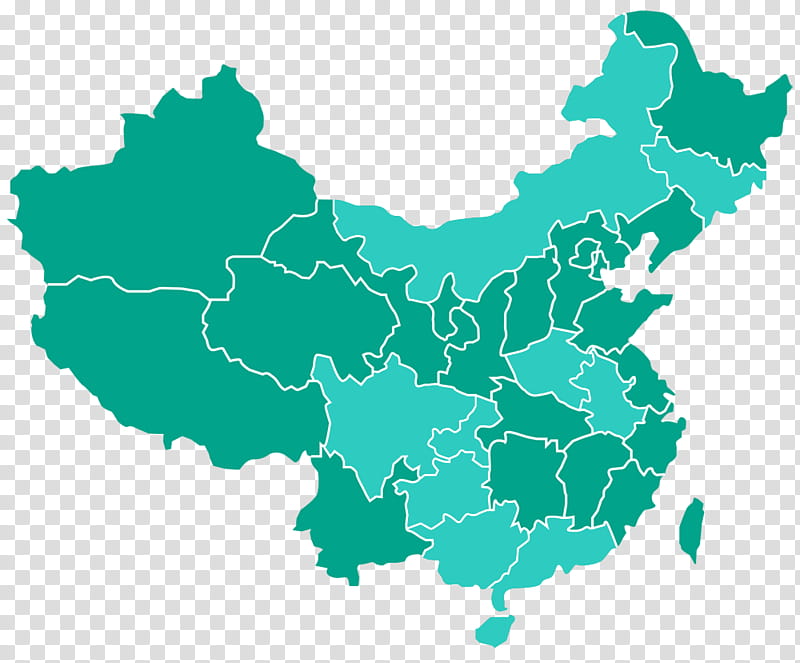 China, East China, Manchuria, Northeast China, Provinces Of China, Map, Western China, South Central China transparent background PNG clipart