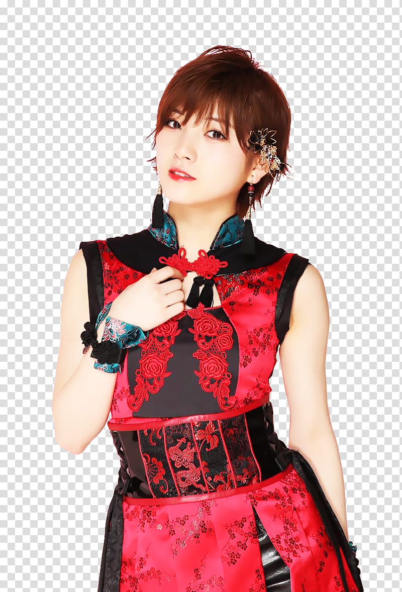 Naachan AKB render transparent background PNG clipart