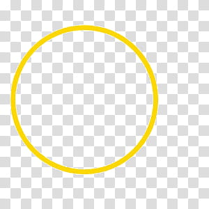 yellow line circle transparent background PNG clipart