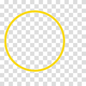 yellow circle transparent background