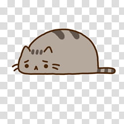 renders Pusheen The Cat, gray kitten emoji transparent background PNG clipart