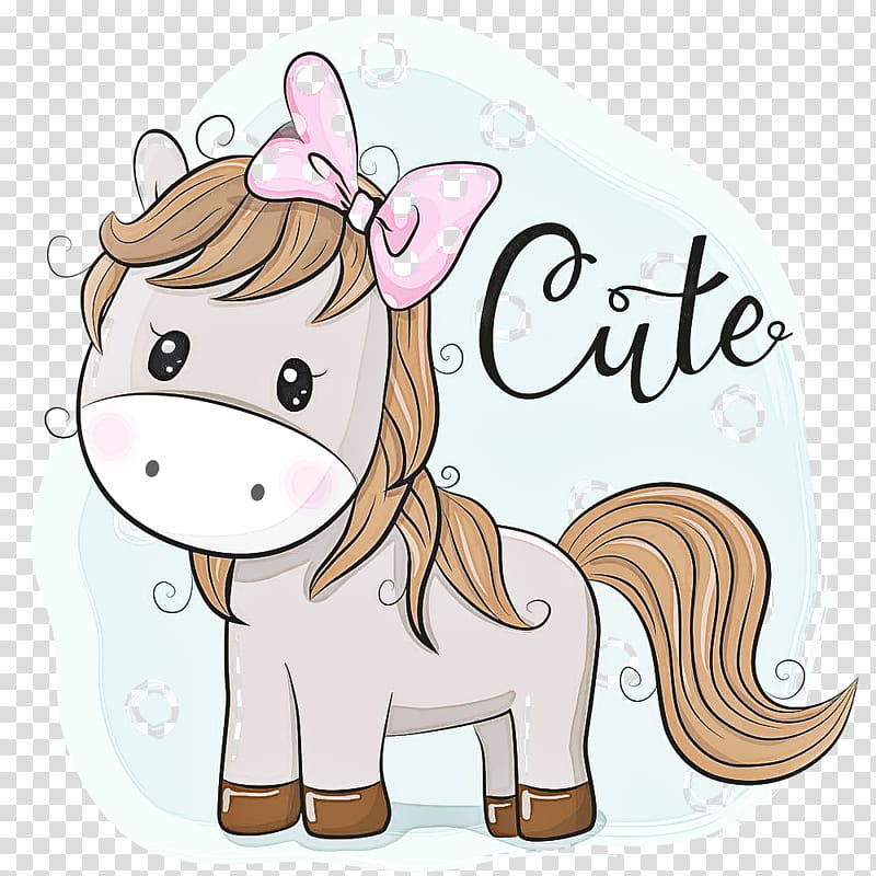 cute pony cartoon