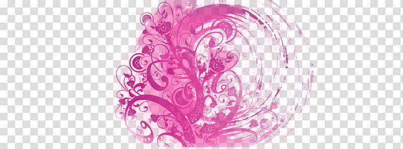 Recursos y Brushers, pink floral abstract art transparent background PNG clipart