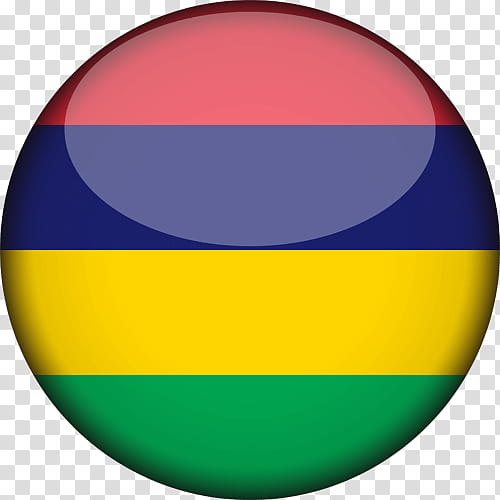 Flag, Flag Of Mauritius, Flags Of The World, Country, National Flag, Yellow, Green, Circle transparent background PNG clipart