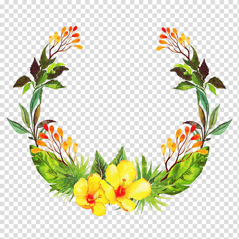 flower plant leaf lei wildflower, Hair Accessory transparent background PNG clipart