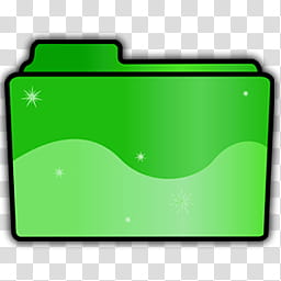 Folder Icon Set, Green, green folder transparent background PNG clipart