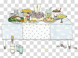 food platter sticker transparent background PNG clipart