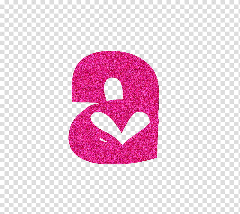 Letras de el abecedario, pink letter-a illustration transparent background PNG clipart