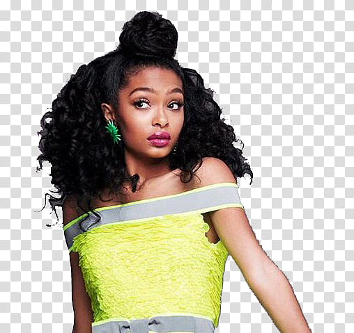 Yara Shahidi transparent background PNG clipart