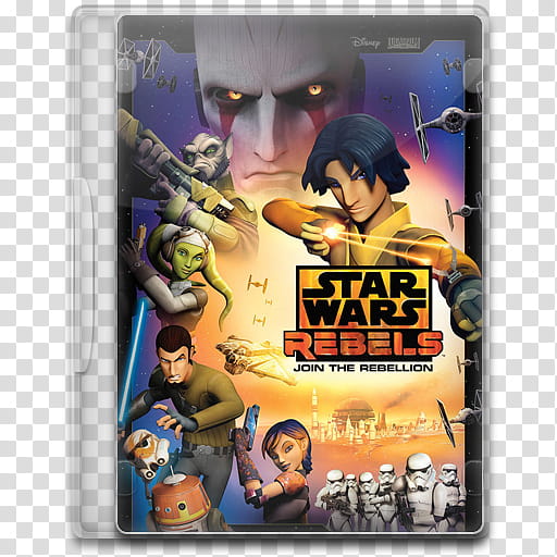 TV Show Icon Mega , Star Wars Rebels, Star Wars Rebels game case transparent background PNG clipart
