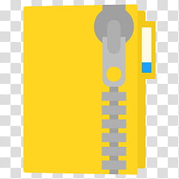 Simply Styled Icon Set Icons FREE , Filetype, ZIP, yellow and gray zip folder illustration transparent background PNG clipart