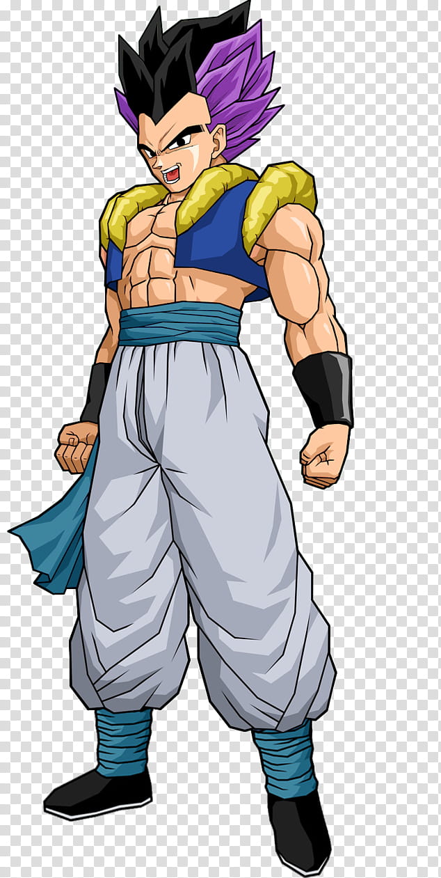 Adult Gotenks, Dragonball Z Gogeta SSJ illustration transparent background PNG clipart