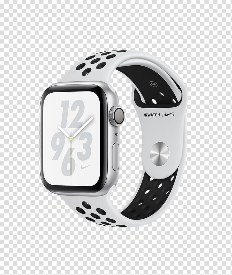 Silver, Apple Watch Series 4, Apple Watch Series 4 Nike, Smartwatch, Apple Watch Series 3 Nike, White, Material Property, Bracelet transparent background PNG clipart