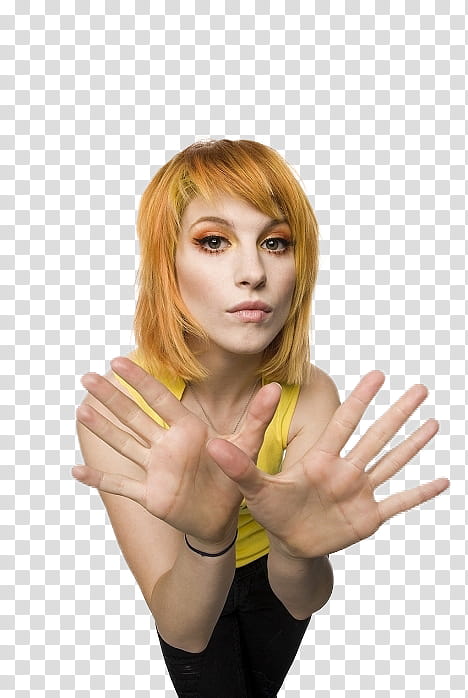 Hayley Williams Paramore , Hayley_GAJMEditions () transparent background PNG clipart