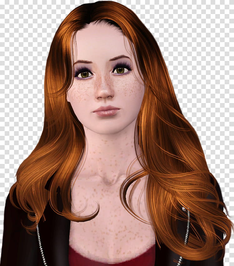 Amy Pond , female in black shirt transparent background PNG clipart