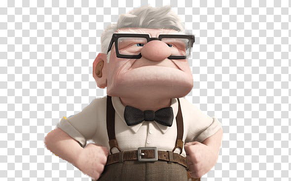 Up Movie, Up Mr. Fredrickson illustration transparent background PNG ...