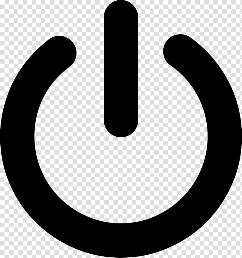 Black Circle, Power Symbol, Button, Sign Semiotics, Computer, Black And White
, Line, Hand transparent background PNG clipart