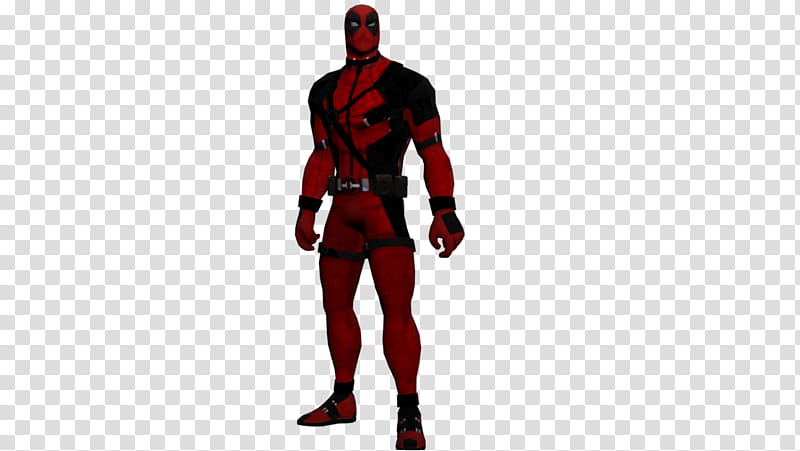 Deadpool  (RETEXTURED) transparent background PNG clipart