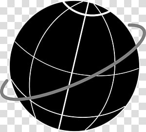 Earth, Globe, Sphere, Line, Circle, Blackandwhite transparent background PNG clipart thumbnail