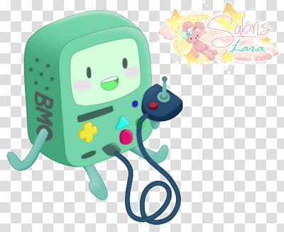 Render Chibi BMO Kawaii transparent background PNG clipart