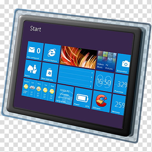 Rhor v Part , black Windows tablet computer transparent background PNG clipart