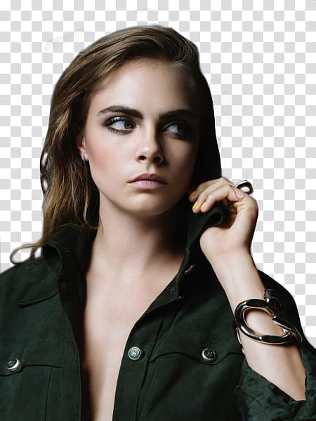 Cara Delevigne , Cara Delevigne () transparent background PNG clipart