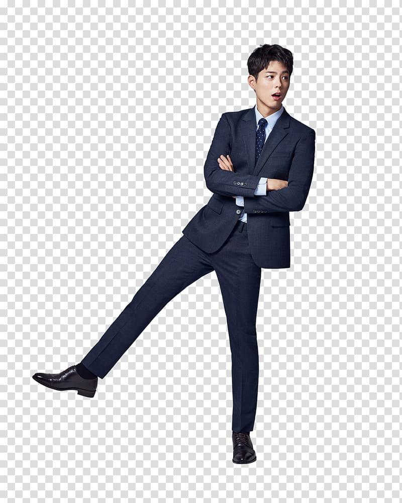 Park Bo Gum ALLETS P, man wearing black formal suit jacket and pants transparent background PNG clipart