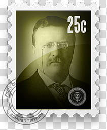 Presidents of the th Century, T. Roosevelt transparent background PNG clipart