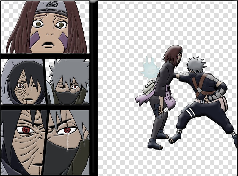 naruto  kakashi kills rin, Naruto character transparent background PNG clipart