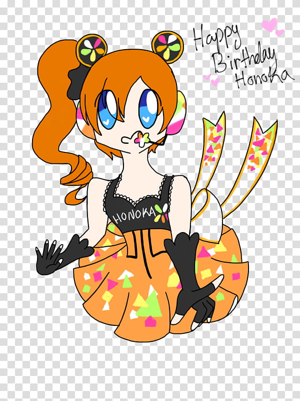 Happy Birthday Honoka!!! transparent background PNG clipart