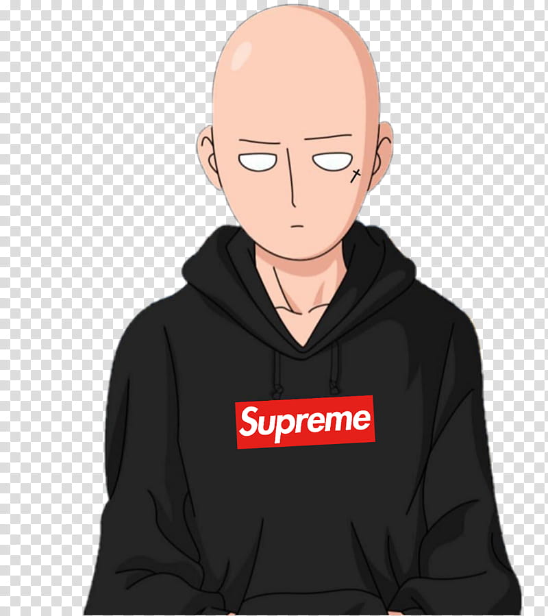 One Punch Man, Supreme, Hoodie, Nike, Hypebeast, Bathing Ape, Drawing, November transparent background PNG clipart
