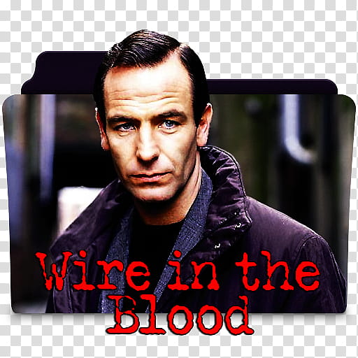TV Series Icon Pack , [UK] Wire in the Blood ( ) transparent background PNG clipart