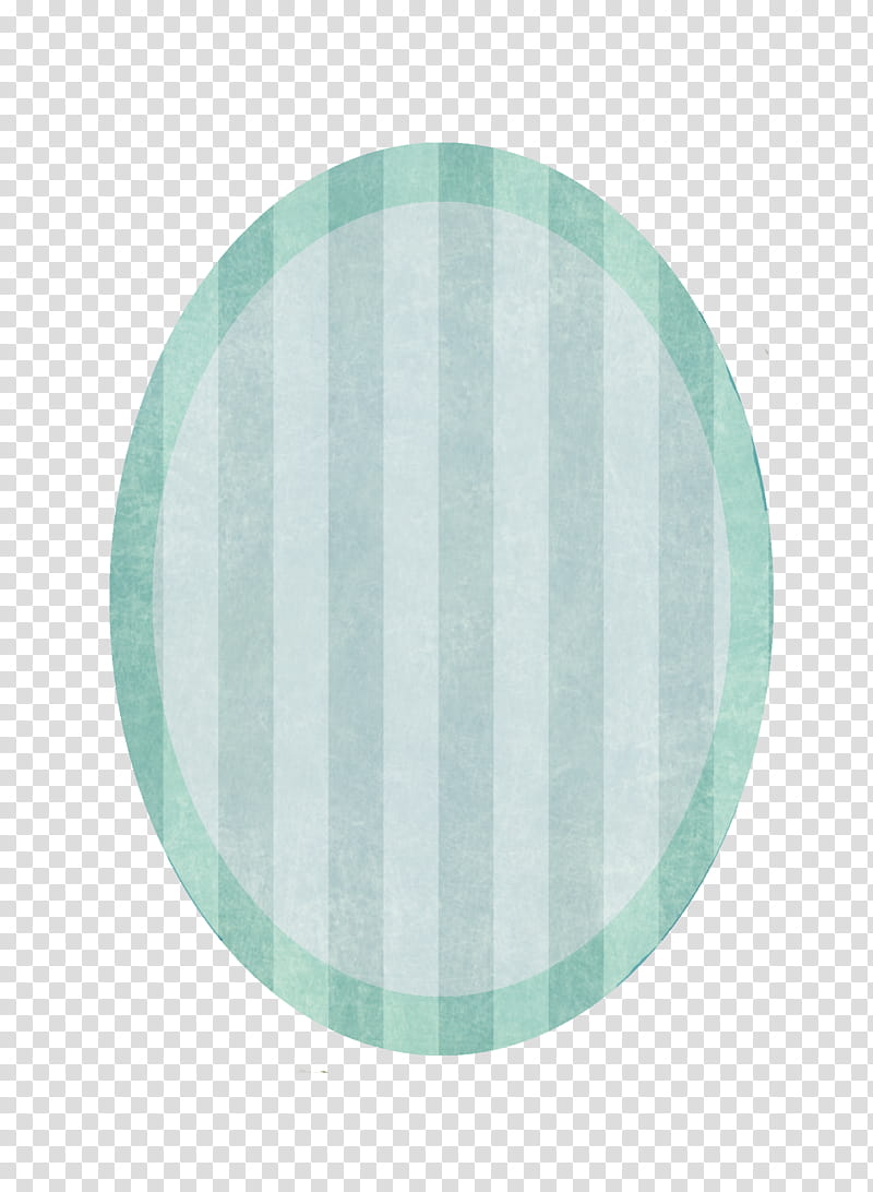 Oval Striped Frame, oval green and grey abstract transparent background PNG clipart