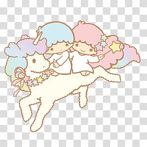 two girl riding unicorn illustration transparent background PNG clipart