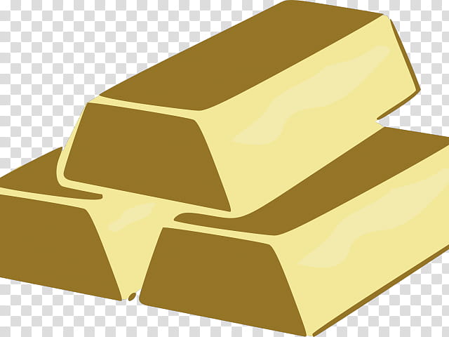 Gold Bar, Gold Bar , Brick, Bullion, Metal, Ingot, Yellow, Box transparent background PNG clipart