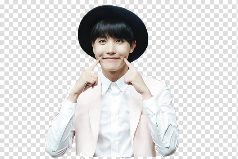 Jhope Bts Man Smiling While Pointing His Cheeks Transparent Background Png Clipart Hiclipart