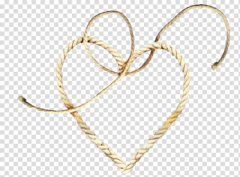 Heart, Rope, Rope Chain, Gimp, Jewellery, Editing, Necktie, Necklace transparent background PNG clipart