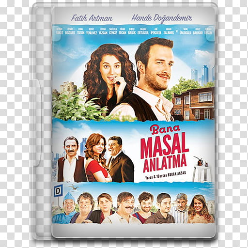 Movie Icon Mega , Bana Masal Anlatma, Bana Masal Anlatma DVD case transparent background PNG clipart