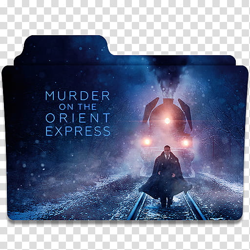 Murder on the Orient Express Folder Icon, Murder on the Orient Express () transparent background PNG clipart