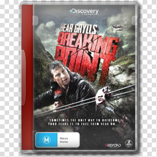DvD Case Icon Special , Bear Grylls Breaking Point DvD Case v. transparent background PNG clipart